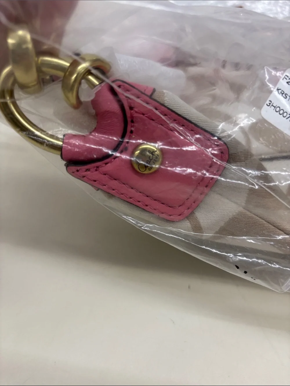 NWT Sealed Coach Kristin Signature Hobo Shoulder Bag F22301